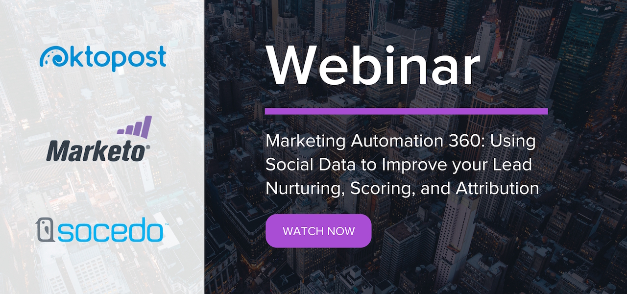 Using Social Data to Improve your Lead Nurturing, Scoring, and Attribution (4)