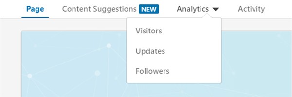 linkedin analytics categories