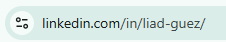Liad Guez LinkedIn URL