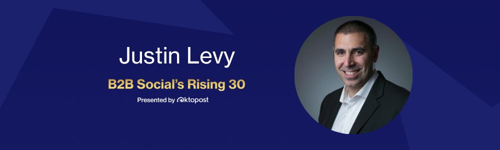 Justin Levy named as one of Oktopost's B2B Social's Rising 30